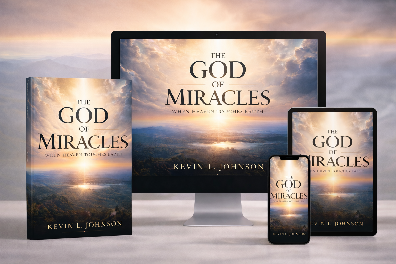 The God of Miracles mockup
